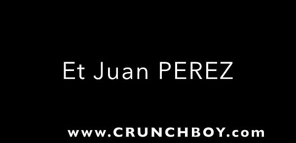  this is bRANDON an innocent french twink fucked bareback by the latino pornstar JUAN PEREZ in jockstrap and breed hos hole for CRUNCHBOY STUDIOS